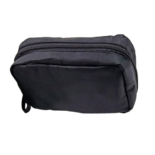 PENIKOKO Kleine Tragbare Kosmetiktasche mit Mehreren Fächern Nylon Material Großer Kapazität Leicht und Robust für Damen Unterwegs Reisen Sport und Alltag Schwarz rot Zufällige Farbe PENIKOKO Kleine Tragbare Kosmetiktasche mit Mehreren Fächern Nylon Material Großer Kapazität Leicht und Robust für Damen Unterwegs Reisen Sport und Alltag Schwarz rot Zufällige Farbe von PENIKOKO