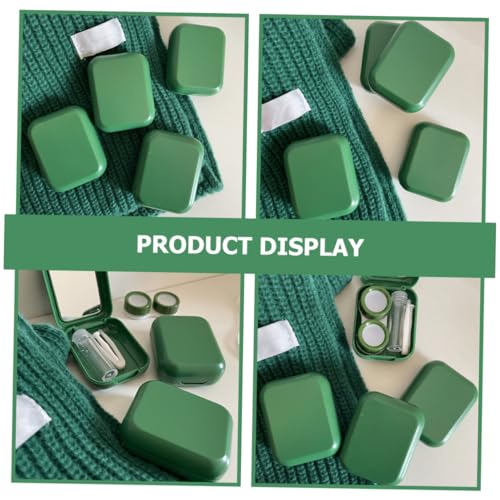 PENIKOKO Kompakter Auslaufsicherer Kontaktlinsenbehälter mit Spiegel Langlebiger Organizer für Weiche und Harte Kontaktlinsen für Unterwegs und Alltag Hygienisch Robust PENIKOKO Kompakter Auslaufsicherer Kontaktlinsenbehälter mit Spiegel Langlebiger Organizer für Weiche und Harte Kontaktlinsen für Unterwegs und Alltag Hygienisch Robust von PENIKOKO