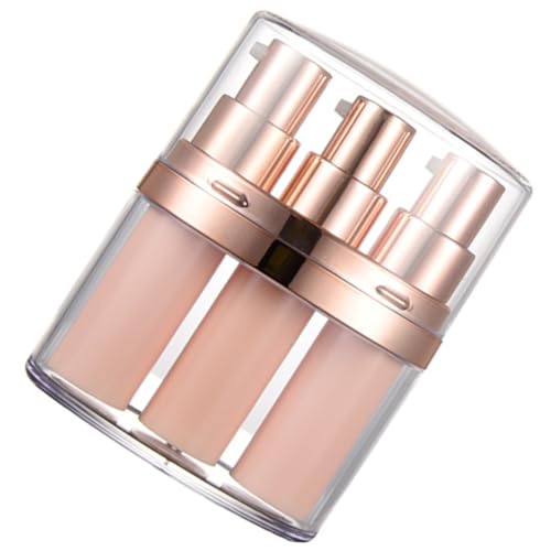 PENIKOKO Kosmetikflasche mit Druckpumpe Auslaufsicherer Reisebehälter für Lotion Make Up Entferner und Flüssigkeiten Nachfüllbare Pumpflasche für Unterwegs PENIKOKO Kosmetikflasche mit Druckpumpe Auslaufsicherer Reisebehälter für Lotion Make Up Entferner und Flüssigkeiten Nachfüllbare Pumpflasche für Unterwegs von PENIKOKO