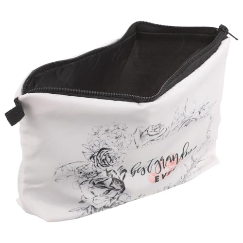PENIKOKO Kosmetiktasche Damen Leicht Kompakt Polyester Reise Schminktasche mit Reißverschluss Tragbar Makeup Organizer für Urlaub Business Gym Camping Multifunktionale Aufbewahrungstasche von PENIKOKO
