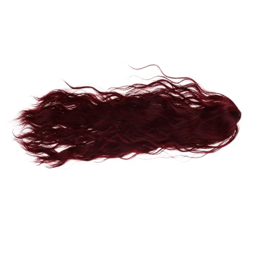 PENIKOKO Lange Gewellte Pferdeschwanz Haarverlängerung für Damen Synthetisches Haarteil mit Romantische Locken Einfach Anzubringen für Vielseitige Stylings und Schnelle Hochsteckfrisuren von PENIKOKO