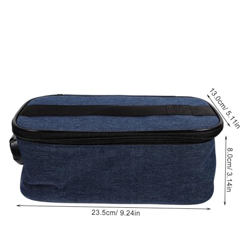 PENIKOKO Make Up Tasche mit Mehreren Fächern Kompakt und Tragbar Wasserdichtes Kulturbeutel für Reise Business und Alltag Praktischer Organizer für Kosmetik und Toilettenartikel von PENIKOKO