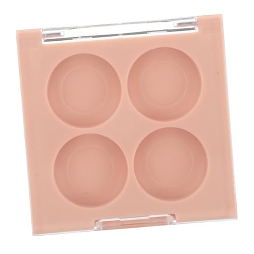 PENIKOKO Nachhaltiger Kosmetikbehälter mit Vier Fächern Nachfüllbare Aufbewahrungslösung für Lidschatten und Make Up Projekte Tragbar und Platzsparend für Unterwegs von PENIKOKO
