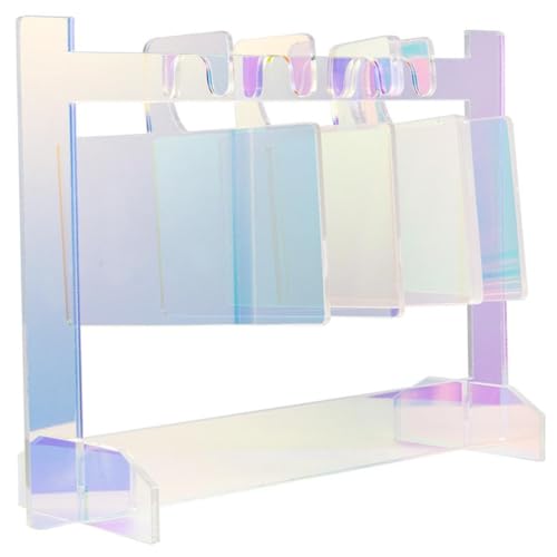 PENIKOKO Nagelkunst Acryl Display Board mit Holografischen Halterungen Tragbares Nail Tips Stand Organizer Wiederverwendbar Kompakt für Salon und Nail Art Praxis PENIKOKO Nagelkunst Acryl Display Board mit Holografischen Halterungen Tragbares Nail Tips Stand Organizer Wiederverwendbar Kompakt für Salon und Nail Art Praxis von PENIKOKO