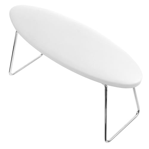 PENIKOKO Nail Arm Rest Kissen aus Mikrofaser leder Wasserabweisend Abnehmbar Ergonomisch Stabiler Edelstahlrahmen Komfortable Handauflage für Maniküre und Nageldesign für Anfänger und von PENIKOKO