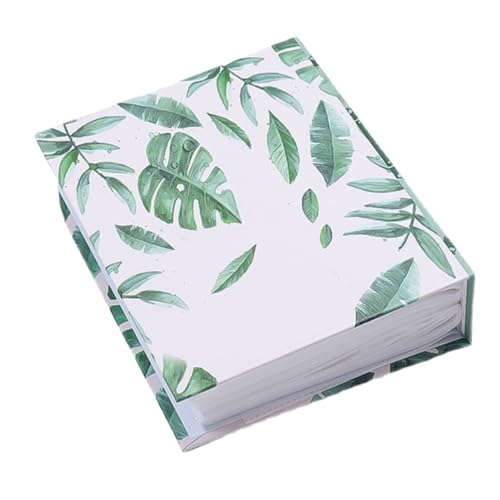 PENIKOKO Nail Sticker Album Aufbewahrungsbuch mit Fächern Nagelkunst Aufkleber Organizer Tragbares Display Album für Nagelstudio und DIY Nail Art Zuhause Grün von PENIKOKO