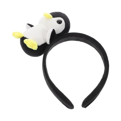PENIKOKO Pinguin Stirnreifen Aus Plüsch Haarschmuck Für Veranstaltungen Kreatives Stirnband Für Erwachsene Und Festlich Und Einzigartig Kopfbedeckung Mit Tiermotiv PENIKOKO Pinguin Stirnreifen Aus Plüsch Haarschmuck Für Veranstaltungen Kreatives Stirnband Für Erwachsene Und Festlich Und Einzigartig Kopfbedeckung Mit Tiermotiv von PENIKOKO