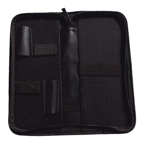 PENIKOKO Professionelle Friseurscheren Aufbewahrungstasche PU Scherentasche für Haarstyling Werkzeuge Flexibel Verschleißfest mit Organizer gürtel Geeignet für Barber und Beauty Salon von PENIKOKO