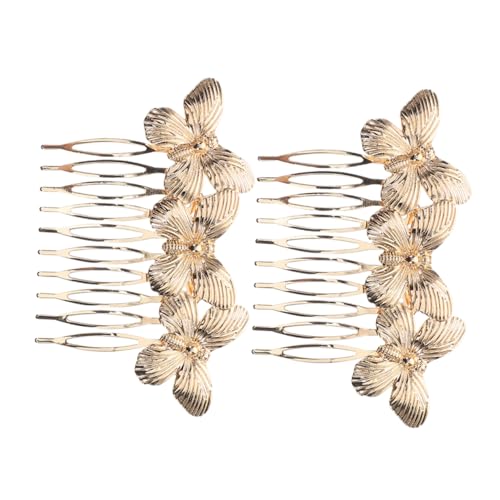 PENIKOKO Retro Metall Haar Damen Haarschmuck Dekorative Haarteile Seitliche Haarspangen Styling Braut Kopfschmuck Leichtes Design PENIKOKO Retro Metall Haar Damen Haarschmuck Dekorative Haarteile Seitliche Haarspangen Styling Braut Kopfschmuck Leichtes Design von PENIKOKO