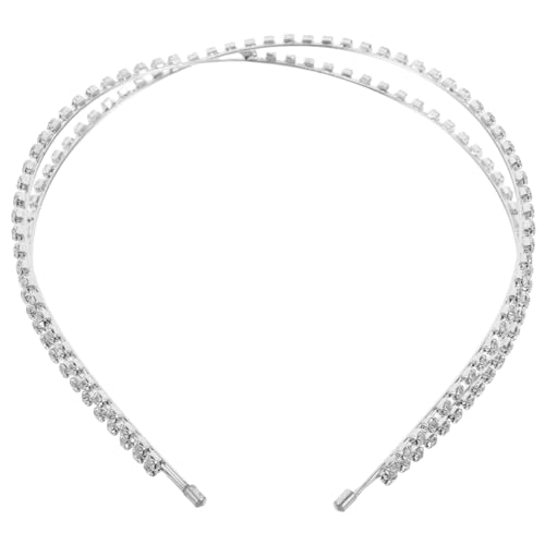 PENIKOKO Rhinestone Haarreif Damen Metall Kopfschmuck mit Funkelnden Kristallen Hollowout Design Eleganter Party Tiara Haarreif für Hochzeit Fest Alltag Stilvolles Haarschmuck Accessoire PENIKOKO Rhinestone Haarreif Damen Metall Kopfschmuck mit Funkelnden Kristallen Hollowout Design Eleganter Party Tiara Haarreif für Hochzeit Fest Alltag Stilvolles Haarschmuck Accessoire von PENIKOKO