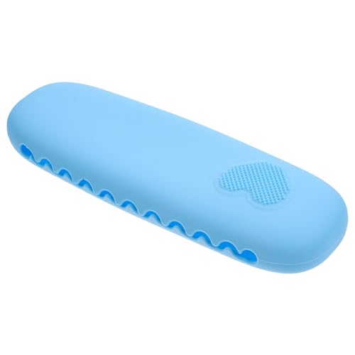 PENIKOKO Silikon Makeup Pinsel Tasche Tragbar Leicht Waschbar Makeup Pinsel Organizer Für Reise Outdoor Mädchen Frauen Klein Kompakt von PENIKOKO