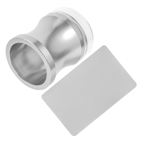 PENIKOKO Silikon Nagel Stempel Teilig mit Transparentem Großem Kopf French Nail Stamping Kit DIY Nail Art Tool für Maniküre und Fingernägel Langlebig und Handlich Geeignet für Beauty Salon von PENIKOKO