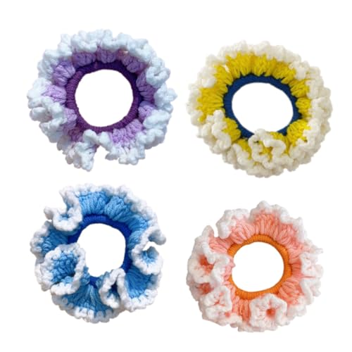 PENIKOKO Teiliges Gestrickte Haargummis aus Wolle Handgefertigte Elastische Haarringe für Dickes und Langlebige Stoffhaarbänder in Zufälligen Farben Vielseitig Kombinierbar Zufällige Farbe PENIKOKO Teiliges Gestrickte Haargummis aus Wolle Handgefertigte Elastische Haarringe für Dickes und Langlebige Stoffhaarbänder in Zufälligen Farben Vielseitig Kombinierbar Zufällige Farbe von PENIKOKO