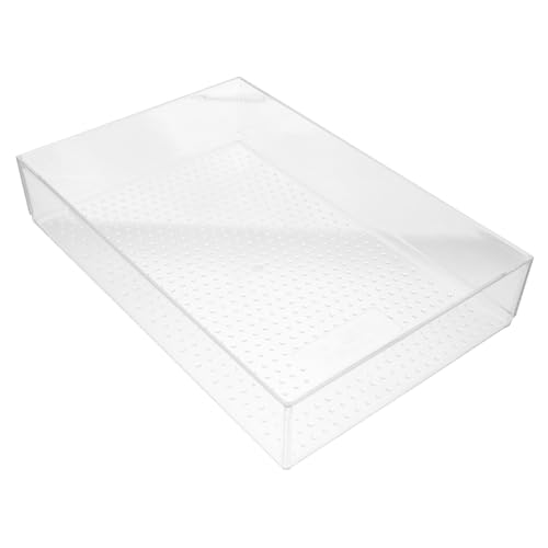 PENIKOKO Transparente Aufbewahrungsbox Kunststoff Organizer Groß Multifunktional für Make Up Küche Büro und Bad Langlebig Platzsparend Vielseitiger Schreibtisch und Kosmetik Organizer PENIKOKO Transparente Aufbewahrungsbox Kunststoff Organizer Groß Multifunktional für Make Up Küche Büro und Bad Langlebig Platzsparend Vielseitiger Schreibtisch und Kosmetik Organizer von PENIKOKO