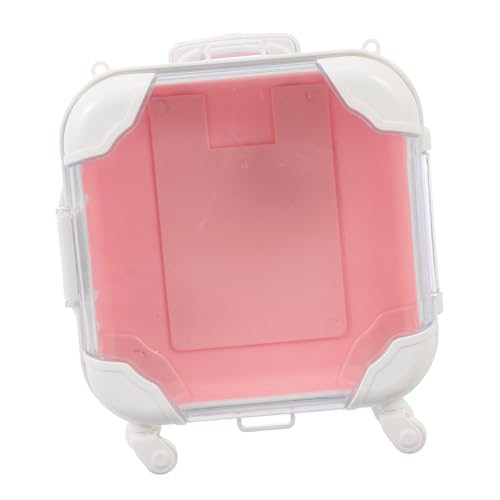 PENIKOKO Transparente Rosa Wimpern aufbewahrungsbox Langlebiger Praktischer Organizer für Falsche Wimpern Kompakt und Stoßfest für Reise und Haushalt von PENIKOKO