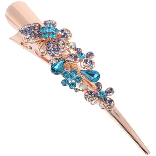 PENIKOKO Vintage Haarschmuck Damen Großer Blauer Haarklammer mit Funkelnden Strasssteinen Leichter Kreativer Haarclip für Besondere Anlässe und Tägliche Frisuren Eleganter Haarschmuck für PENIKOKO Vintage Haarschmuck Damen Großer Blauer Haarklammer mit Funkelnden Strasssteinen Leichter Kreativer Haarclip für Besondere Anlässe und Tägliche Frisuren Eleganter Haarschmuck für von PENIKOKO
