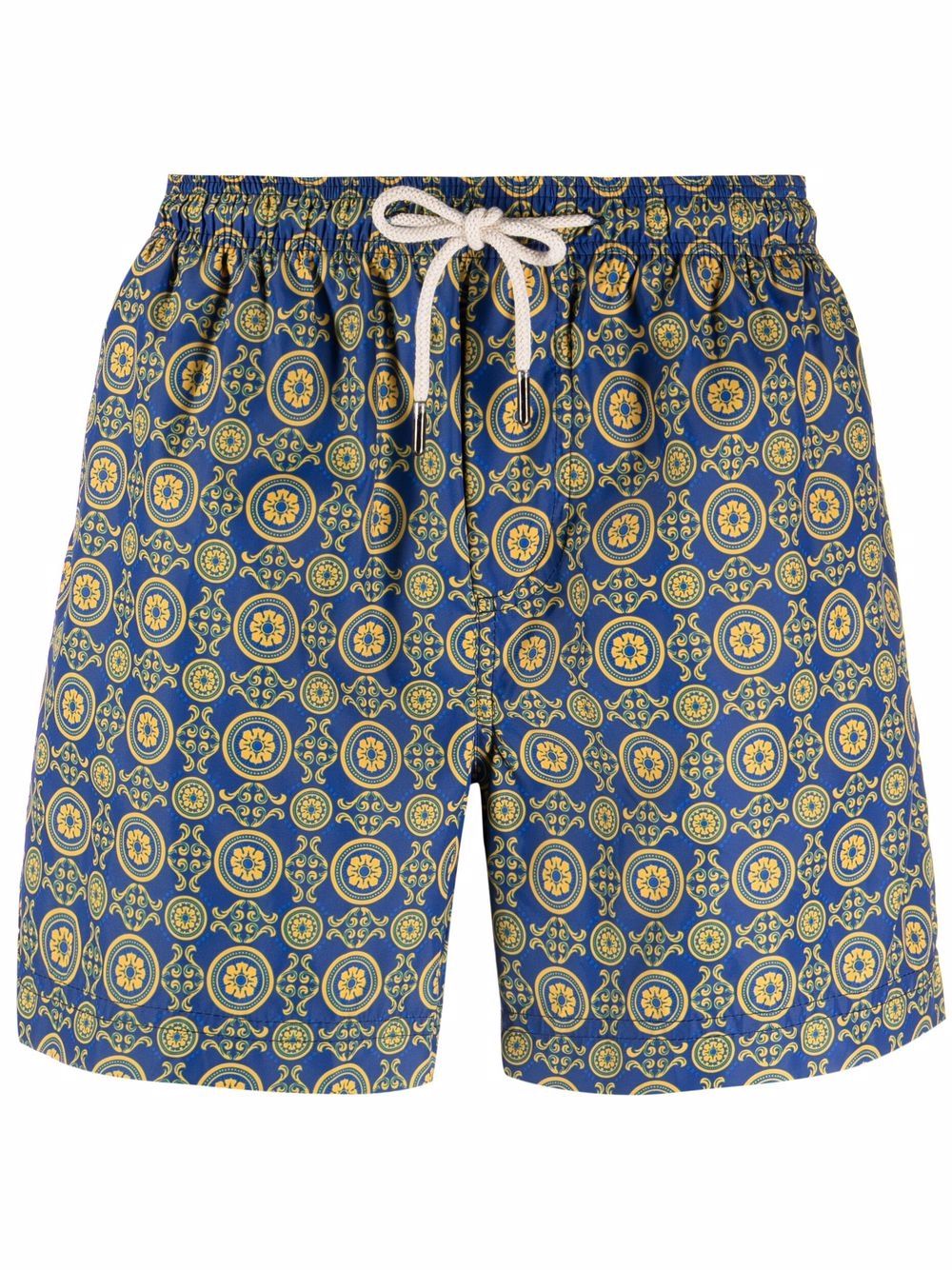 PENINSULA SWIMWEAR Badeshorts mit geometrischem Print - Blau von PENINSULA SWIMWEAR