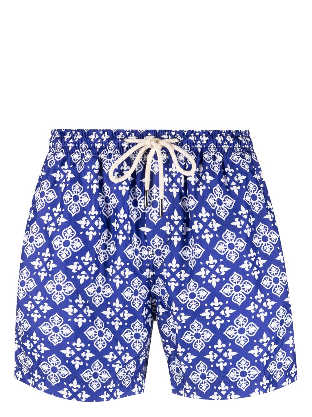 PENINSULA SWIMWEAR Badeshorts mit geometrischem Print - Blau von PENINSULA SWIMWEAR