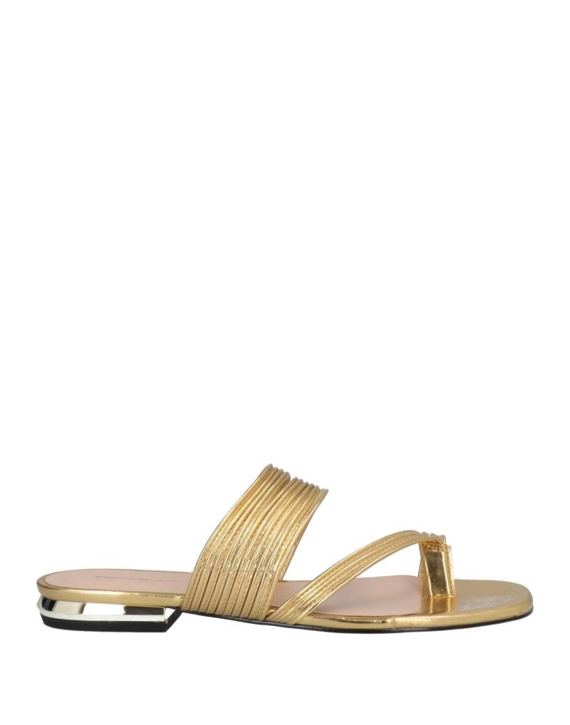 PENNYBLACK Zehentrenner Damen Gold von PENNYBLACK