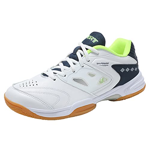 PENXZT Badminton -Schuhe Für Herren Erwachsene Innenplatzschuhe Atmungsaktiv Für Sportkürbis -Volleyball -Tennis Tischtennis,B,41 EU von PENXZT