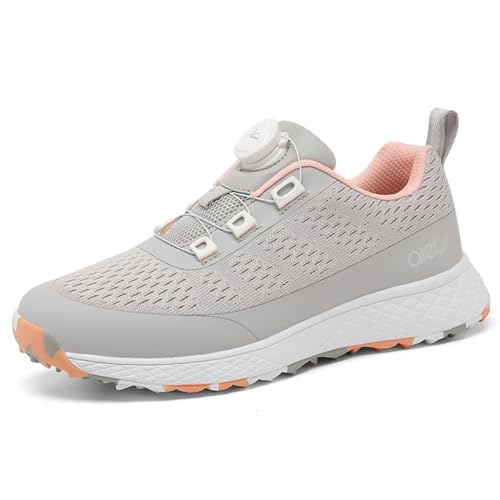 PENXZT Damen Golf Shoes rutschfeste wasserdichte Wear-Resistant Professionelle Laufschuhe Turnschuhe,A,32 EU von PENXZT