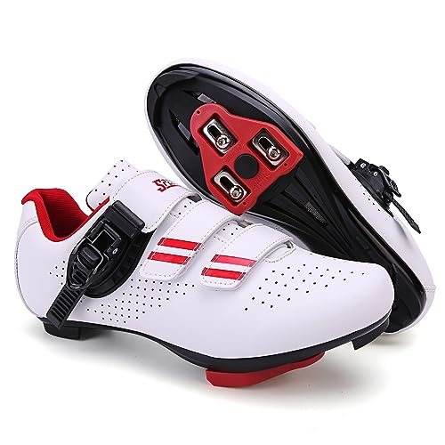 PENXZT Fahrradschuhe Herren Damen Rennradschuhe Schuhe Kompatibel mit Peloton SPD ARC Look Delta Cleats Radsport Fahrradschuhe,A,39 EU PENXZT Fahrradschuhe Herren Damen Rennradschuhe Schuhe Kompatibel mit Peloton SPD ARC Look Delta Cleats Radsport Fahrradschuhe,A,39 EU von PENXZT