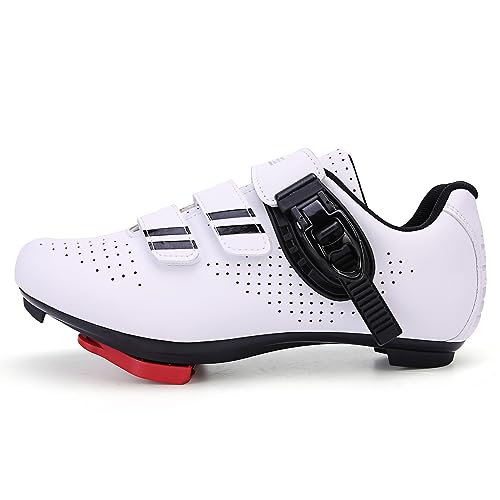 PENXZT Fahrradschuhe Herren Damen Rennradschuhe Schuhe Kompatibel mit Peloton SPD ARC Look Delta Cleats Radsport Fahrradschuhe,B,39 EU von PENXZT