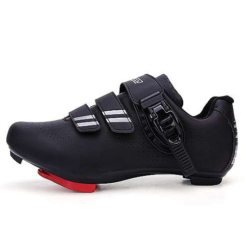 PENXZT Fahrradschuhe Herren Damen Rennradschuhe Schuhe Kompatibel mit Peloton SPD ARC Look Delta Cleats Radsport Fahrradschuhe,C,46 EU von PENXZT