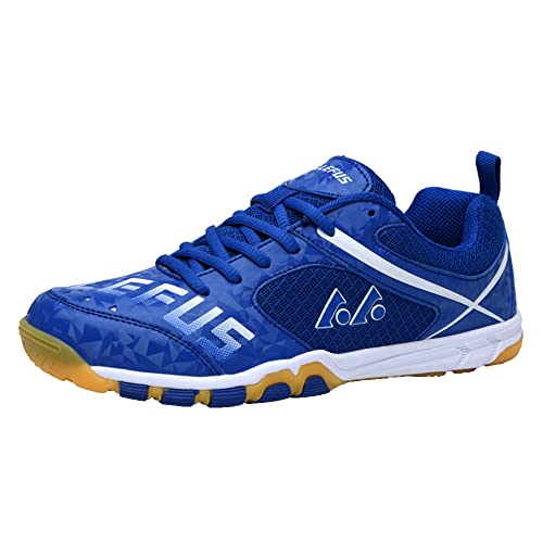 PENXZT Herren Badminton Tennisschuhe Tennis Trainingsschuhe Tischtennis Turnschuhe,Blau,36 EU von PENXZT