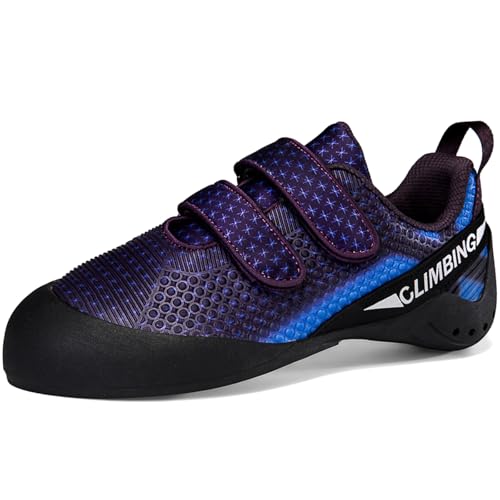 PENXZT Kletterschuhe für Herren Damen Indoor Anfänger Klettern Bouldern Trainingsschuhe mit Doppelriemenverschluss,C,36 EU PENXZT Kletterschuhe für Herren Damen Indoor Anfänger Klettern Bouldern Trainingsschuhe mit Doppelriemenverschluss,C,36 EU von PENXZT