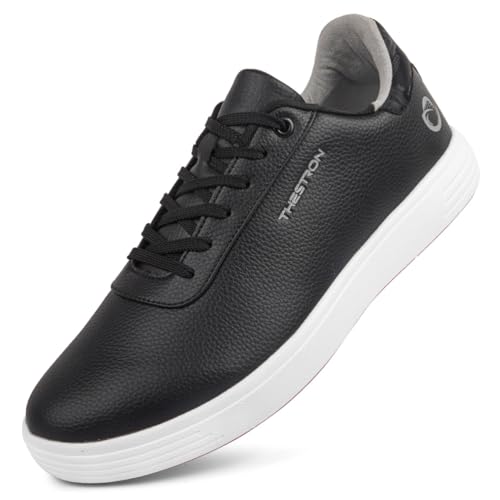 PENXZT Professionelle Herren Golf Schuhe wasserdichte Spikeless Outdoor Golf Sport Training,E,44.5 EU von PENXZT