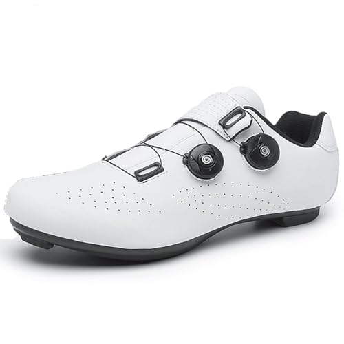 PENXZT Radsportschuhe Fahrradschuhe Herren Kompatibel mit Peloton Look SPD SPD-SL Delta Lock Pedal Rennrad Schuhe Entsperren Schuhe,Weiß,39 EU PENXZT Radsportschuhe Fahrradschuhe Herren Kompatibel mit Peloton Look SPD SPD-SL Delta Lock Pedal Rennrad Schuhe Entsperren Schuhe,Weiß,39 EU von PENXZT