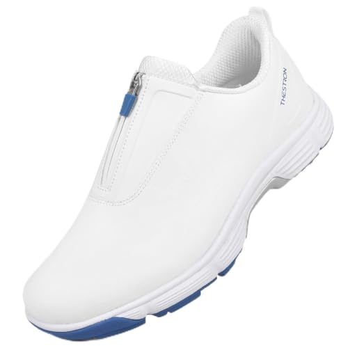 PENXZT Spikeless Golfschuhe Herren Nagellose Sohle Leichte wasserdichte Golfschuhe für Golfer im Freien,A,42.5 EU von PENXZT