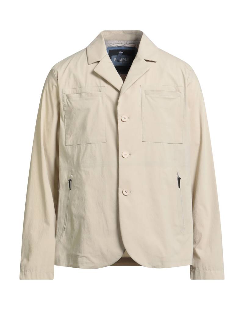 PEOPLE OF SHIBUYA Blazer Herren Beige von PEOPLE OF SHIBUYA