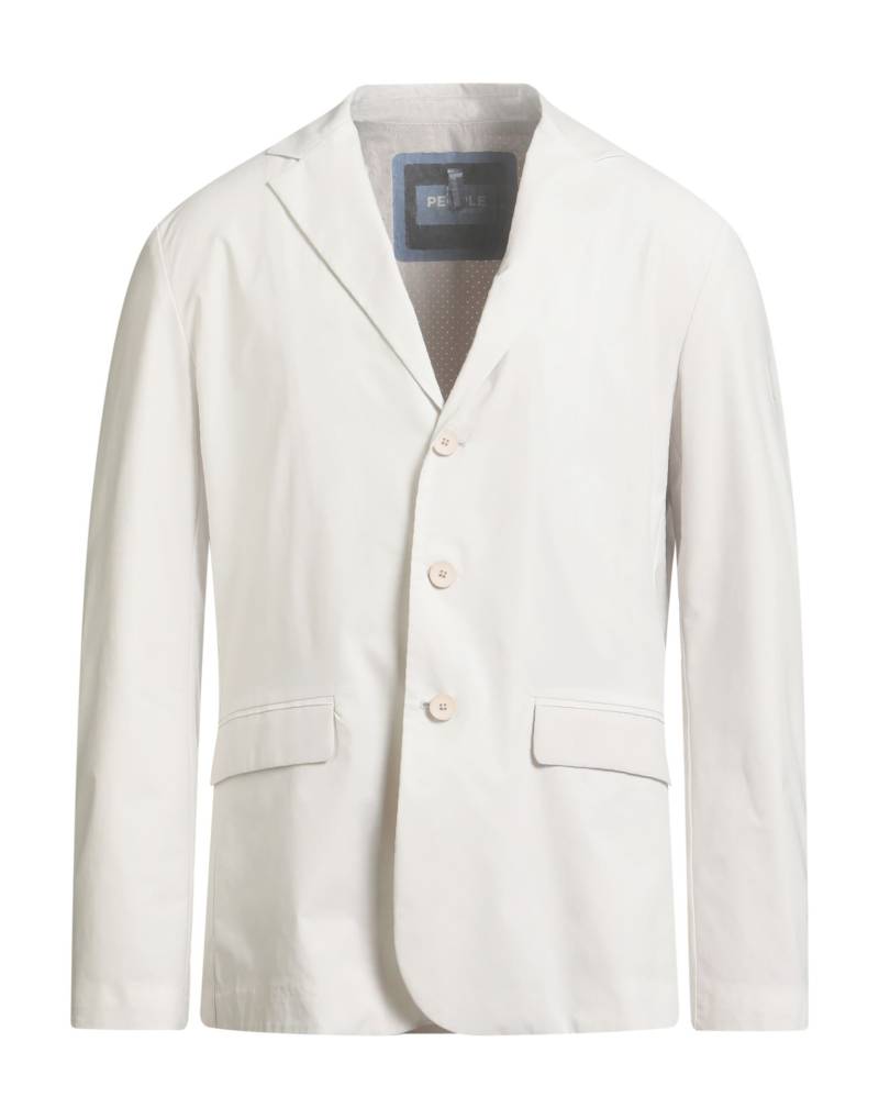 PEOPLE OF SHIBUYA Blazer Herren Cremeweiß von PEOPLE OF SHIBUYA