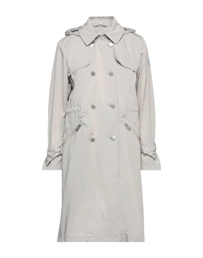 PEOPLE OF SHIBUYA Jacke, Mantel & Trenchcoat Damen Hellgrau von PEOPLE OF SHIBUYA