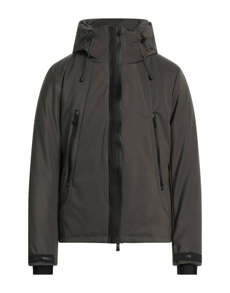 PEOPLE OF SHIBUYA Jacke & Anorak Herren Dunkelgrün von PEOPLE OF SHIBUYA