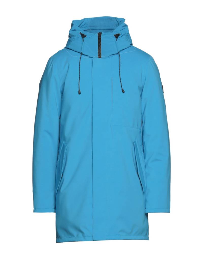 PEOPLE OF SHIBUYA Mantel Herren Azurblau von PEOPLE OF SHIBUYA