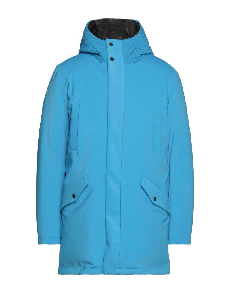 PEOPLE OF SHIBUYA Mantel Herren Azurblau von PEOPLE OF SHIBUYA