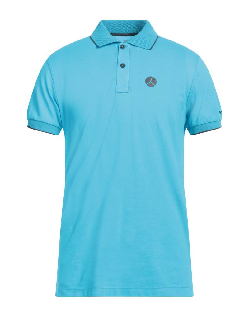 PEOPLE OF SHIBUYA Poloshirt Herren Azurblau von PEOPLE OF SHIBUYA