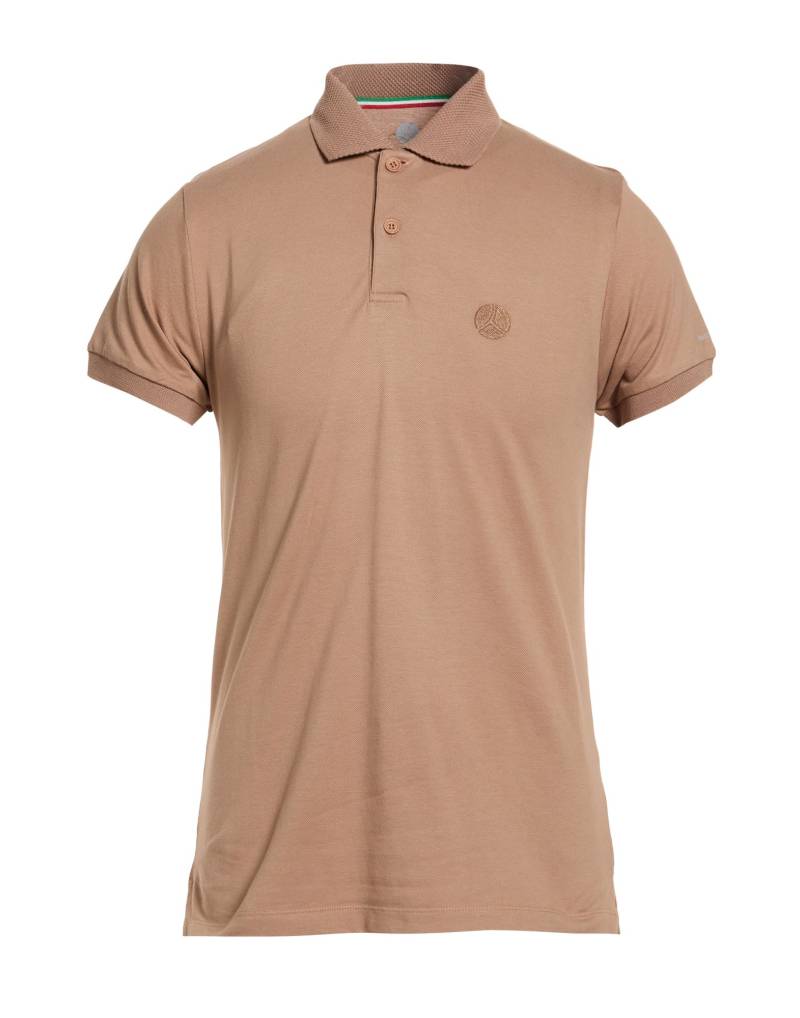 PEOPLE OF SHIBUYA Poloshirt Herren Sand von PEOPLE OF SHIBUYA