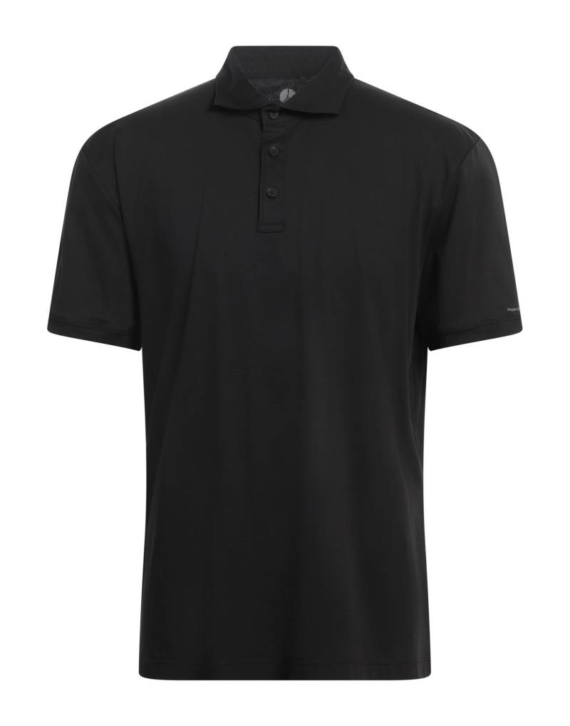 PEOPLE OF SHIBUYA Poloshirt Herren Schwarz von PEOPLE OF SHIBUYA