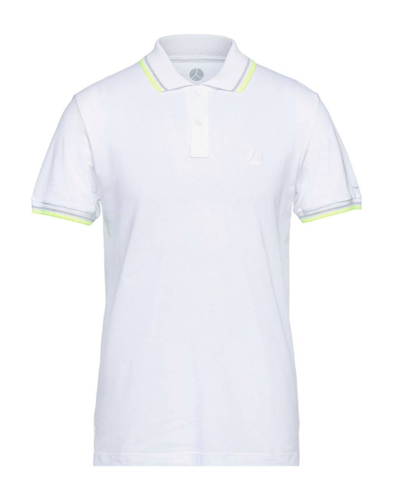 PEOPLE OF SHIBUYA Poloshirt Herren Weiß von PEOPLE OF SHIBUYA