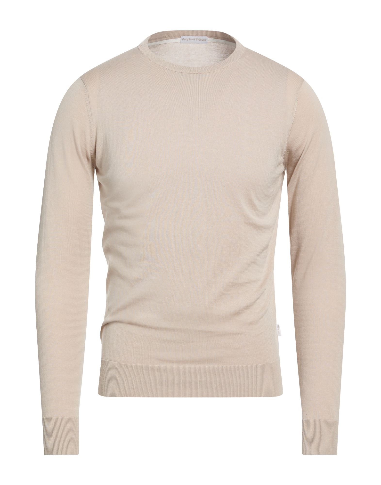 PEOPLE OF SHIBUYA Pullover Herren Beige von PEOPLE OF SHIBUYA