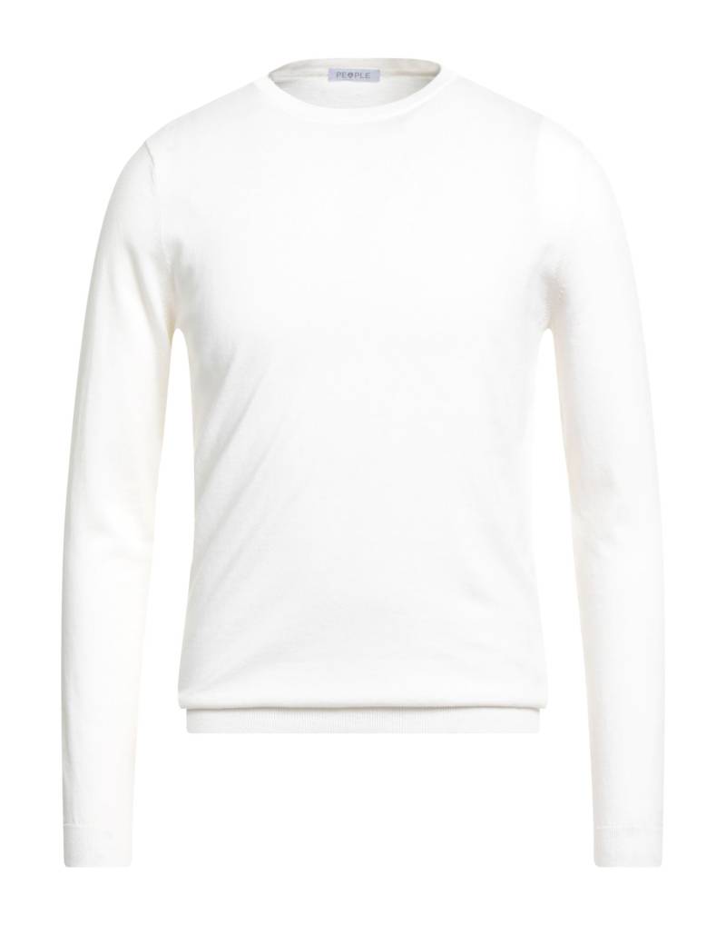 PEOPLE OF SHIBUYA Pullover Herren Elfenbein von PEOPLE OF SHIBUYA