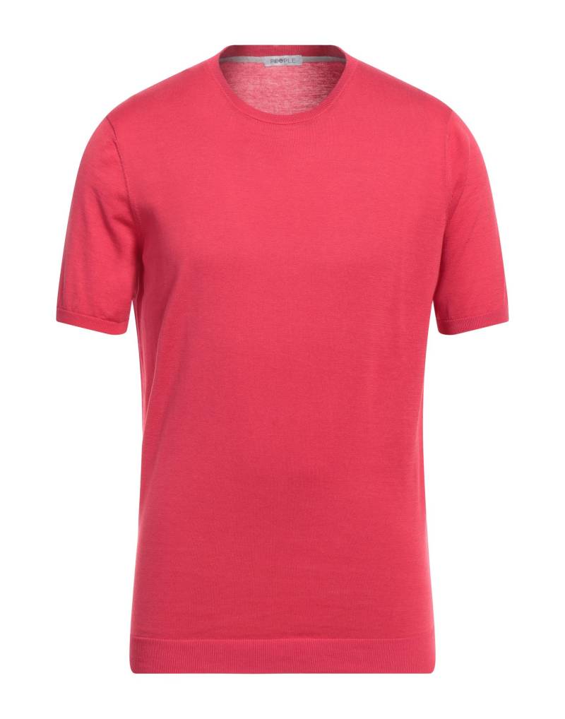 PEOPLE OF SHIBUYA Pullover Herren Rot von PEOPLE OF SHIBUYA