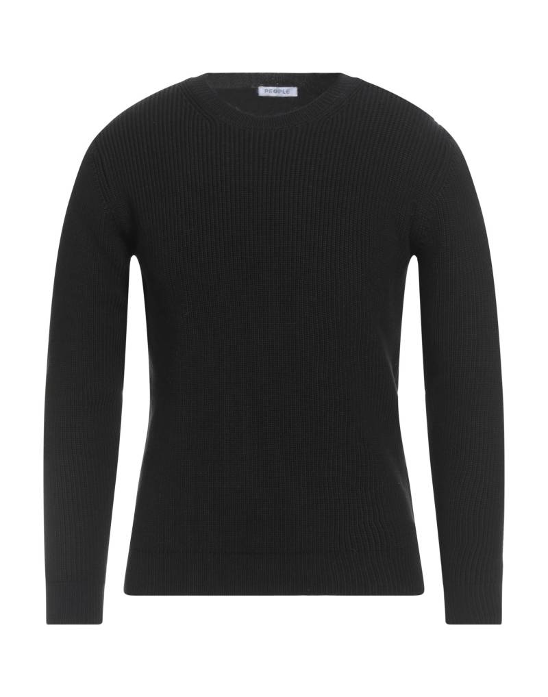 PEOPLE OF SHIBUYA Pullover Herren Schwarz von PEOPLE OF SHIBUYA