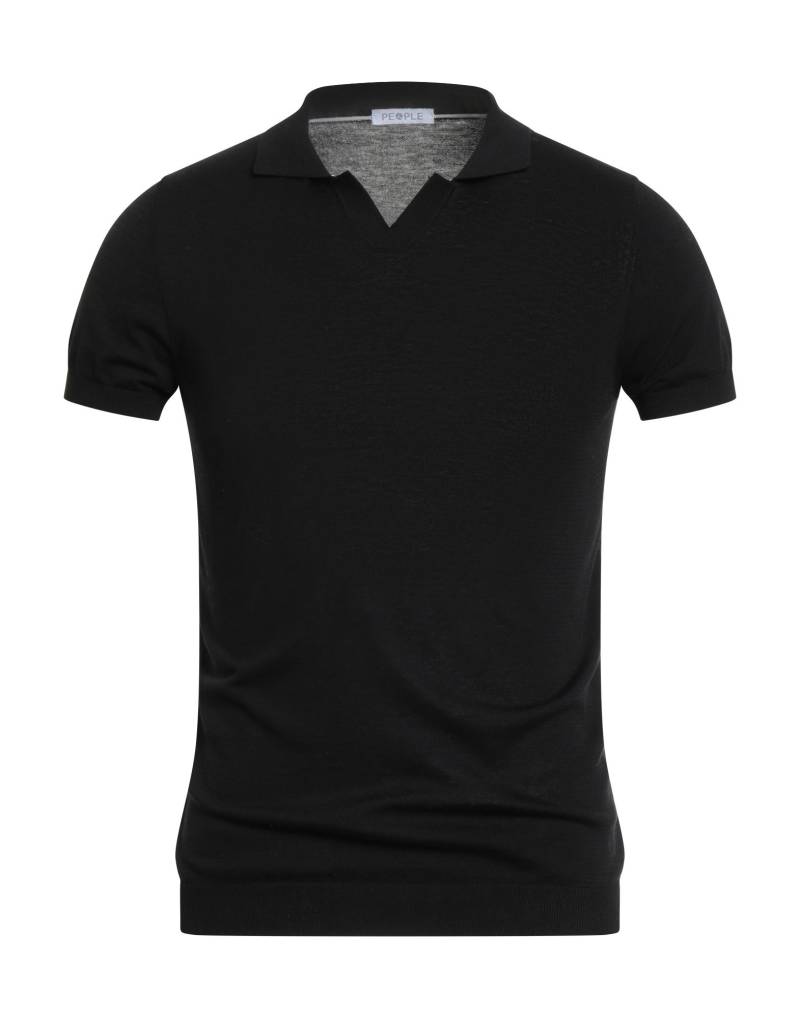 PEOPLE OF SHIBUYA Pullover Herren Schwarz von PEOPLE OF SHIBUYA