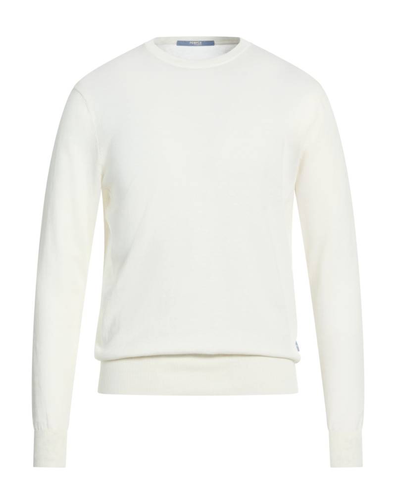 PEOPLE OF SHIBUYA Pullover Herren Weiß von PEOPLE OF SHIBUYA