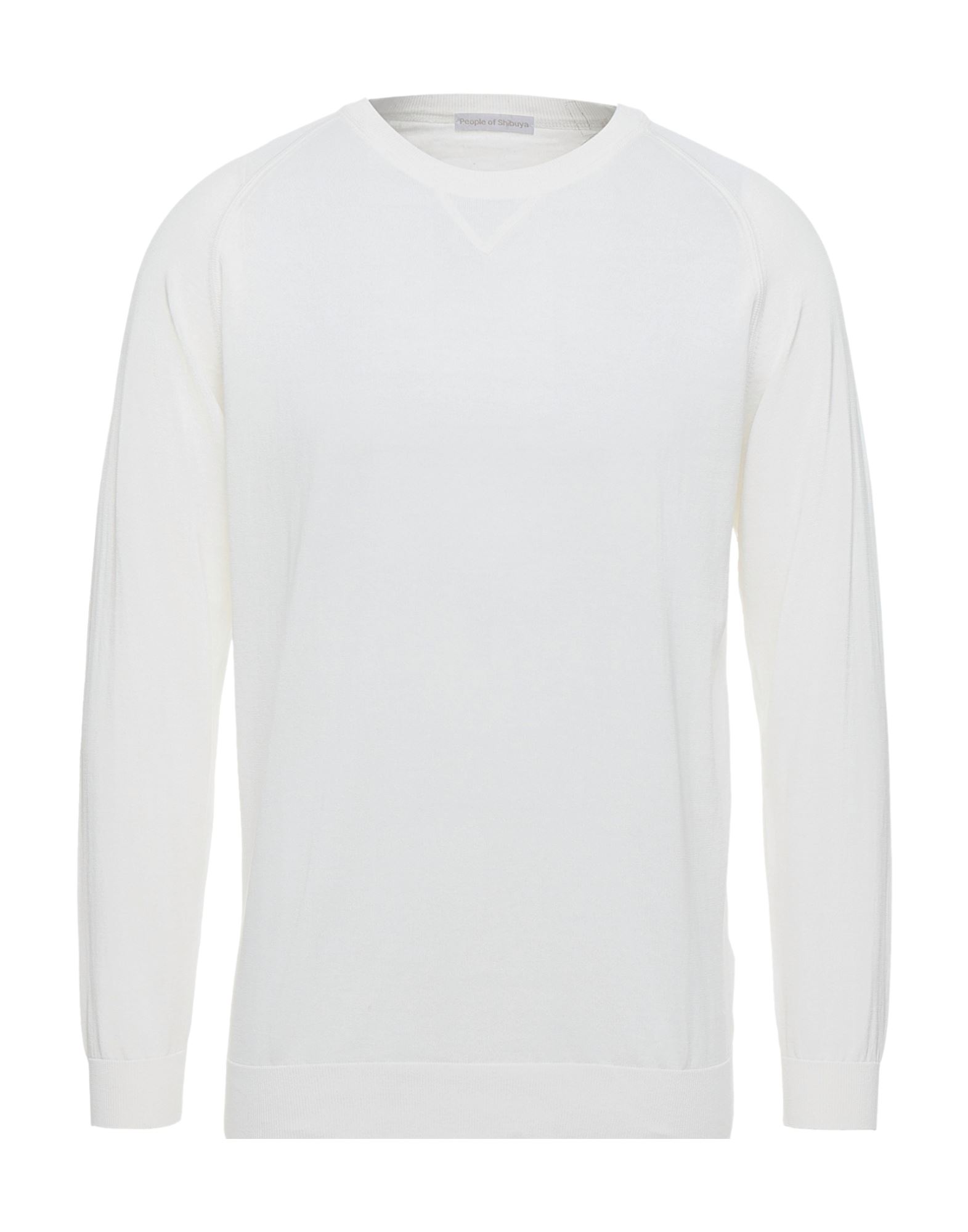 PEOPLE OF SHIBUYA Pullover Herren Weiß von PEOPLE OF SHIBUYA
